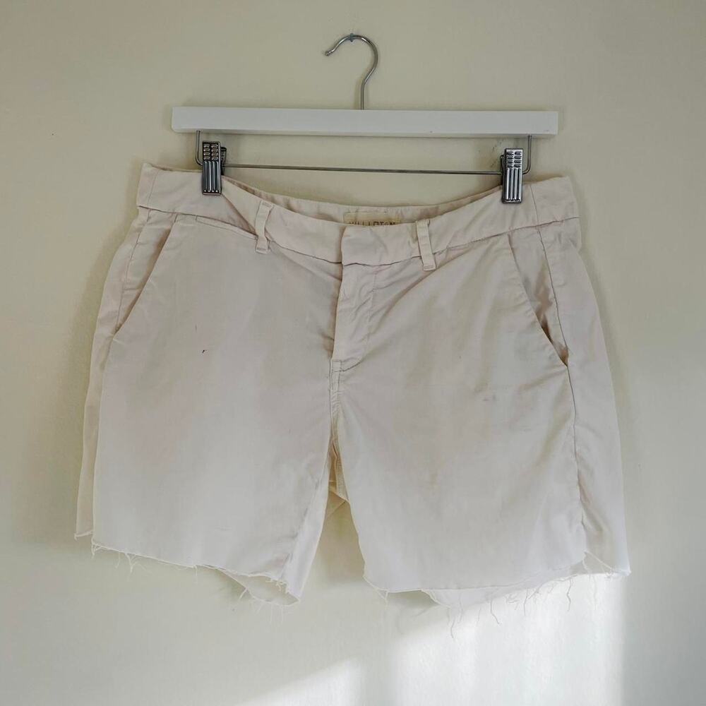 NILI LOTAN White Cut Off Shorts